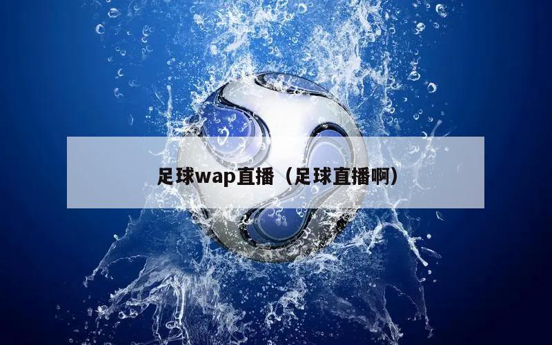 足球wap直播（足球直播啊）