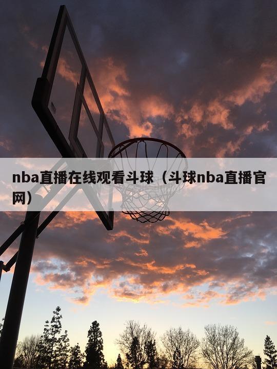 nba直播在线观看斗球（斗球nba直播官网）